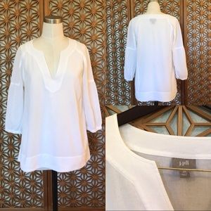 J Jill white tunic XS